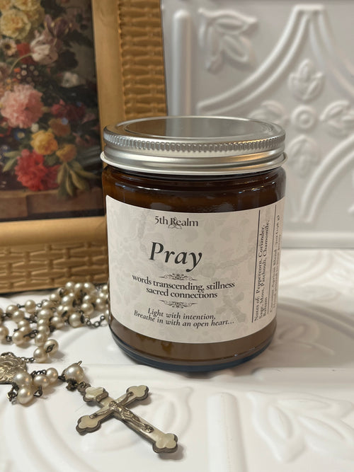 "Pray"   7oz Candle